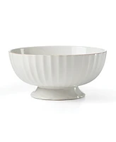 Lenox French Perle Scallop Centerpiece Bowl