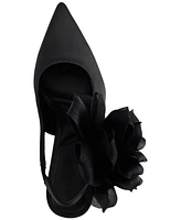 Kkarl Lagerfeld Paris Women's Savie Flowers Slingback Pumps