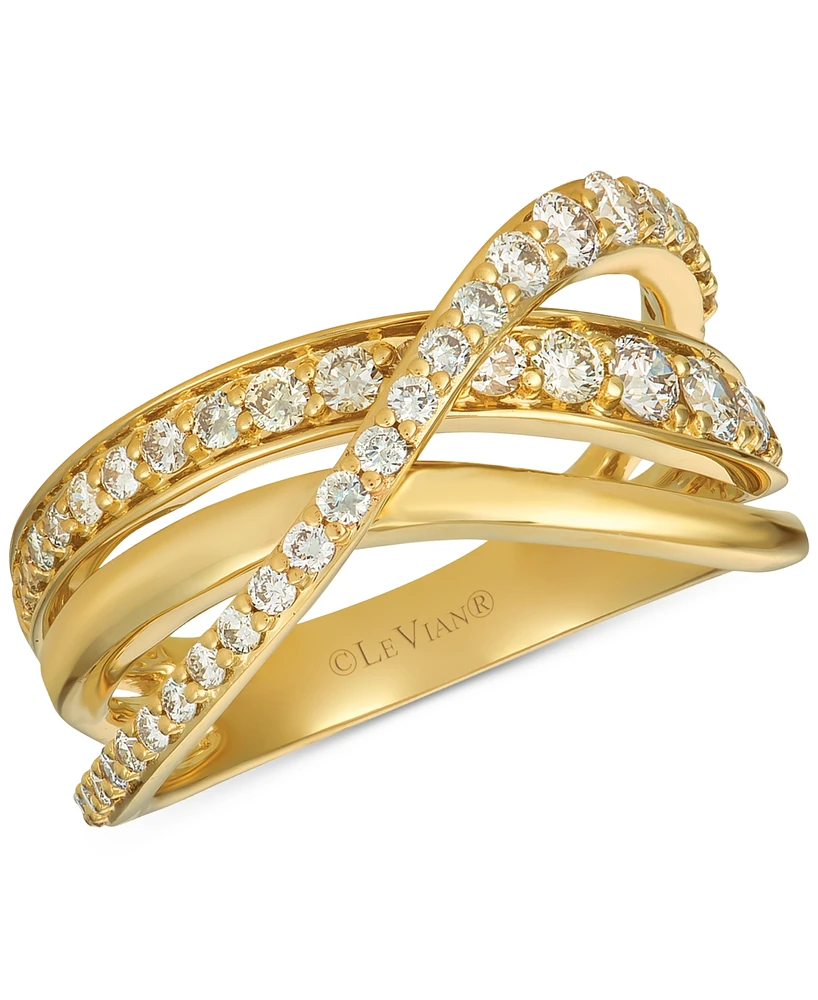 Le Vian Nude Diamond Ring (3/4 ct. t.w.) in 14k Honey Gold