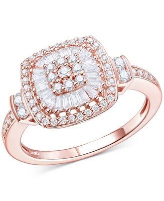 Diamond Vintage-Inspired Ring (1/2 ct. t.w.) 14k White, Yellow or Rose Gold