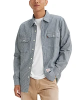 Levi' Men's Relaxed Fit Workwear Long Sleeve Button-Front Shirt