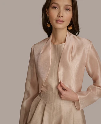 Donna Karan New York Women's Open-Front Long-Sleeve Shrug