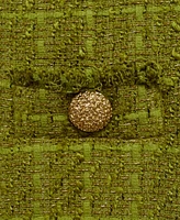 Mango Women's Jewel Buttons Tweed Jacket