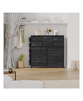 gaomon Dresser For Bedroom With 12 Drawer, Dressers & Chests Of Drawers For Hallway, Entryway, Storage Organizer Unit With Fabric, Sturdy Metal Frame,