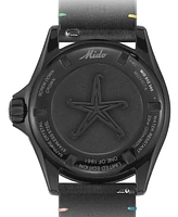 Mido Men's Swiss Automatic Ocean Star Decompression Timer 1961 Black Pvd Stainless Steel Mesh Bracelet Watch 41mm