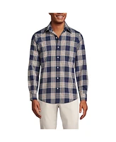 Lands' End Men's Traditional Fit No Iron Twill Shirt