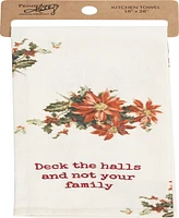 Primitives by Kathy Deck the Halls Kitchen Towel