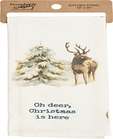 Primitives by Kathy Oh Deer Kitchen Towel