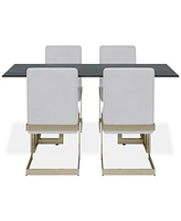 Emila Pc. Dining Set (Rectangular Table & Chairs