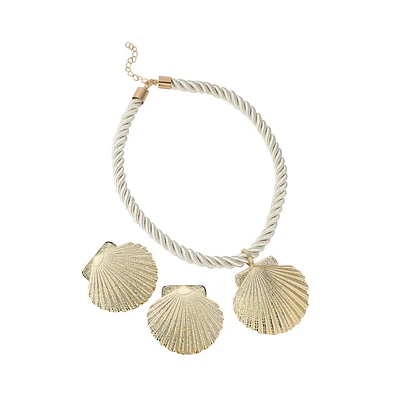 Sohi Women's The Seashell Jewellery Set