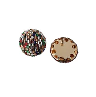 Sohi Women's The Mirror Stud Earrings