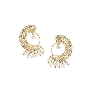 Sohi Women's The Tawus Statement Earrings