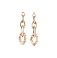 Sohi Women's The Marquise Link Drop Earrings