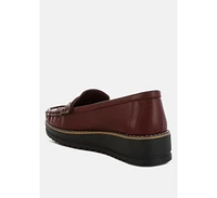 London Rag Croyda Fringed Nubuck Loafers