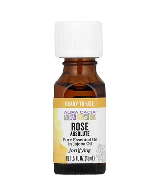 Aura Cacia Pure Essential Oil in Jojoba Oil Rose Absolute