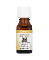 Aura Cacia Pure Essential Oil in Jojoba Oil Rose Absolute