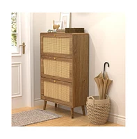 Slickblue Shoe Storage Organizer for Entryway, Closet, or Bedroom Organization