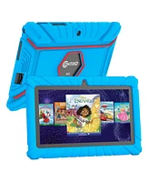 Contixo 7" V8-2 Kids Android 11 Bluetooth Wi-Fi Pro Hd Tablet 32GB Featuring 50 Disney eBooks with 2MP Dual Camera Toddler Child Proof Case