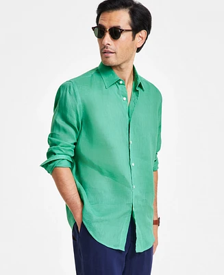 Club Room Men's 100% Linen Shirt