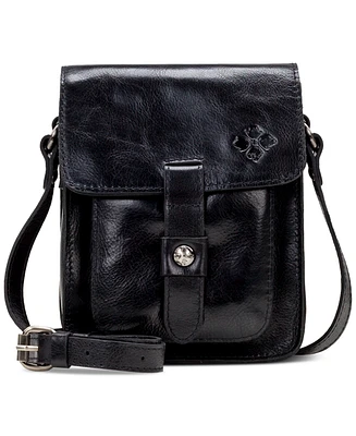 Patricia Nash Lari Vintage Distressed Leather Crossbody