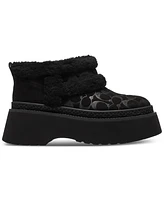 Coach Christina Signature Shearling Booties