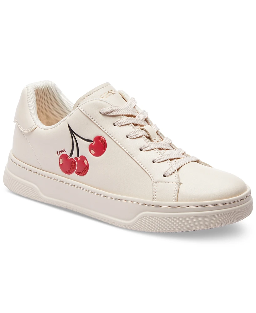 Coach Women's High Line Cherry Print Sneakers