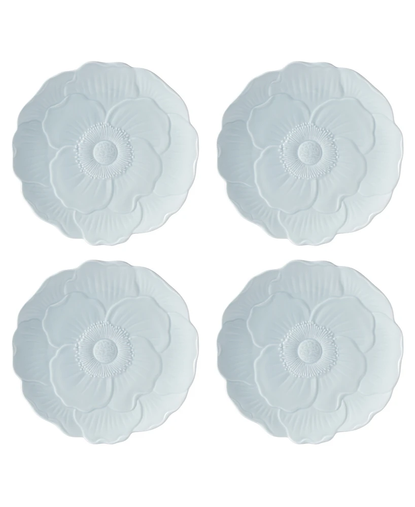 Lenox Butterfly Meadow Floral Accent Plates Set of 4, Service for 4