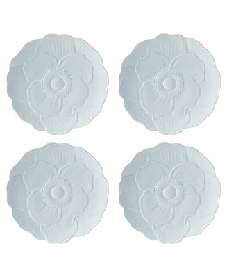 Lenox Butterfly Meadow Floral Accent Plates Set of 4, Service for 4