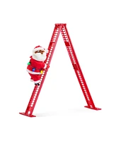 Mr. Christmas 17" Animated Tabletop Climbing Santa