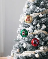 Mr. Christmas 6" Shatterproof Ball Ornaments, Set of 3