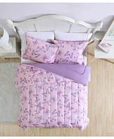 Alex + Bella Magical Butterfly -Piece Ultra Soft Microfiber Comforter Set