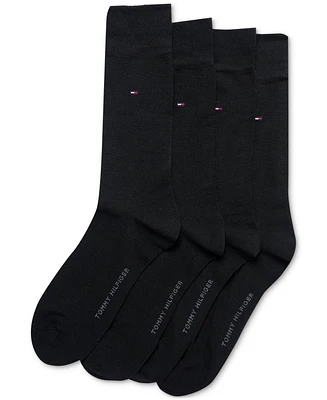 Tommy Hilfiger Men's 4pk. Solid Dress Crew Socks