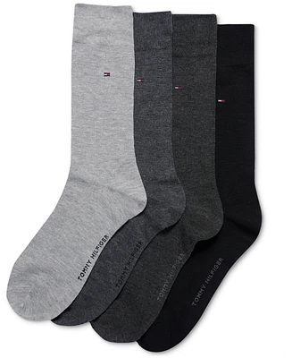 Tommy Hilfiger Men's 4pk. Solid Dress Crew Socks