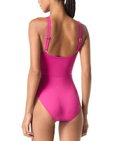 Michael Kors Women's Cutout One-Piece Swimsuit