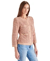 Steve Madden Women's Winter Rose Textured Jacket