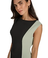 Calvin Klein Petite Colorblocked Sheath Dress