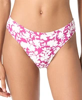 Michael Kors Women's Printed Full Coverage Bikini Bottoms