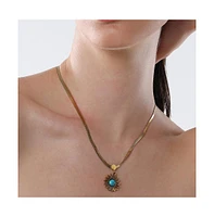 Sohi Women's The Soleil Pendant Necklace