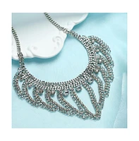Sohi Women's The Crun Statement Necklace