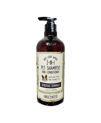 Precious Tails Live. Love. Wash. 2in1 Pet Shampoo & Conditioner, Cleanse, Conditions, Detangles, and Moisturizes, 1000ml