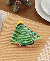 Mr. Christmas 6" Nostalgic Ceramic Tree Plate