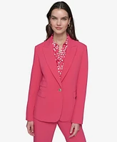 Karl Lagerfeld Paris Women's One-Button Blazer