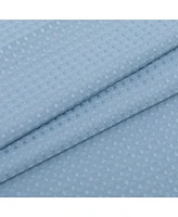 Awesome Home Textured Waffle Weave with Snap Liner and 12 Hooks