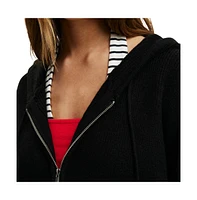 Cotton On Women's Luxe Cropped Knit Bomber