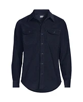 Lands' End Men's Long Sleeve Corduroy Shirt