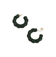 Sohi Women's The Jingle Hoop Earrings