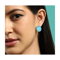 Sohi Women's The Santorini Stud Earrings