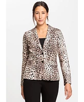 Olsen Women's Leopard Blazer