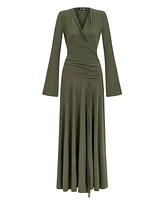 Nocturne Women's Double Breasted Long Dress
