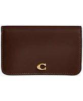 Coach Essential Slim Leather Card Case